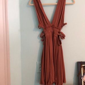 Free People Side-Cutout Dress